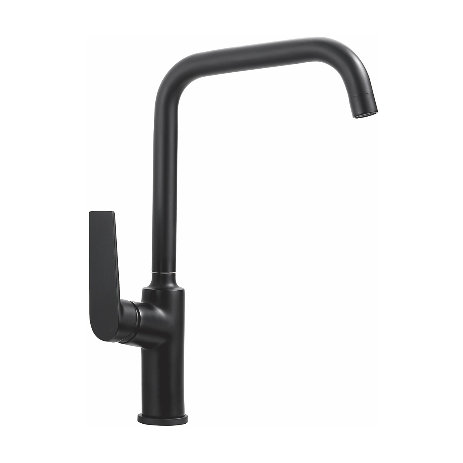 Смеситель GRAND для кухни с высоким поворотным изливом AV3821, графит AVRORA