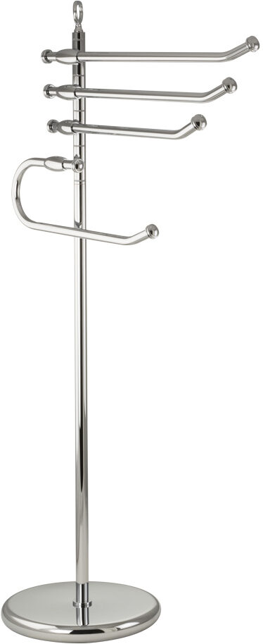Стойка MIRELLA низкая для полотенец 95 см, хром (17265)*
