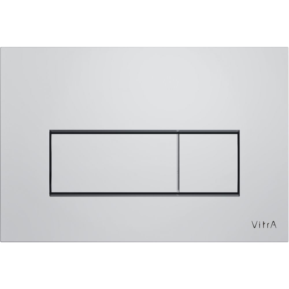 Накладная панель ROOT SQUARE 740-2380 для унитаза, хром*