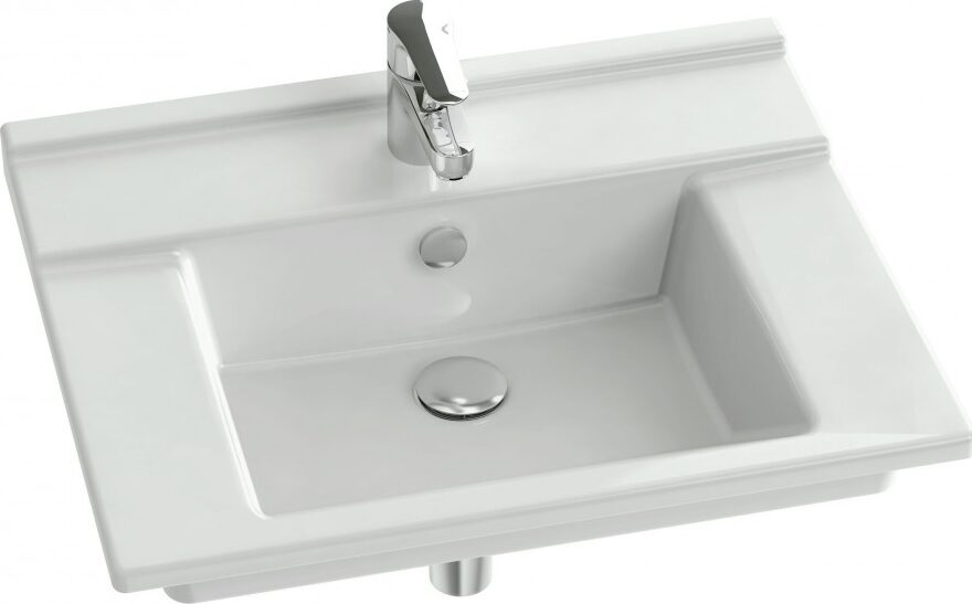 Умывальник STRUKTURA  EXI112-00   /60х48/ (бел)*