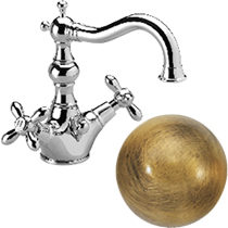 Смеситель PRINCETON PLUS для умывальника (ML.PRP-8034/'19404.BR) бронза