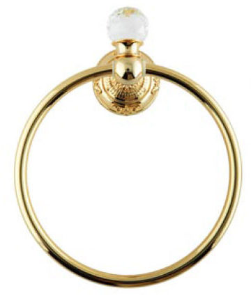 Полотенцедержатель CRISTALIA SWAROVSKI кольцо золото (ML.CRS-60.208.DO)