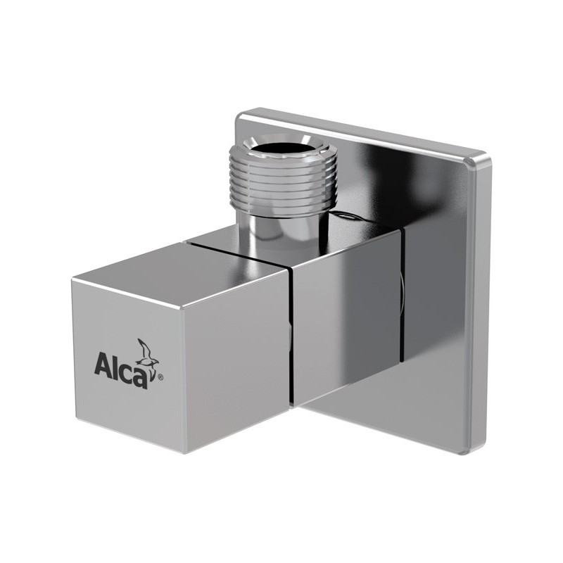 Вентиль угловой ALCAPLAST квадратный,1/2"*3/8" (ARV002)