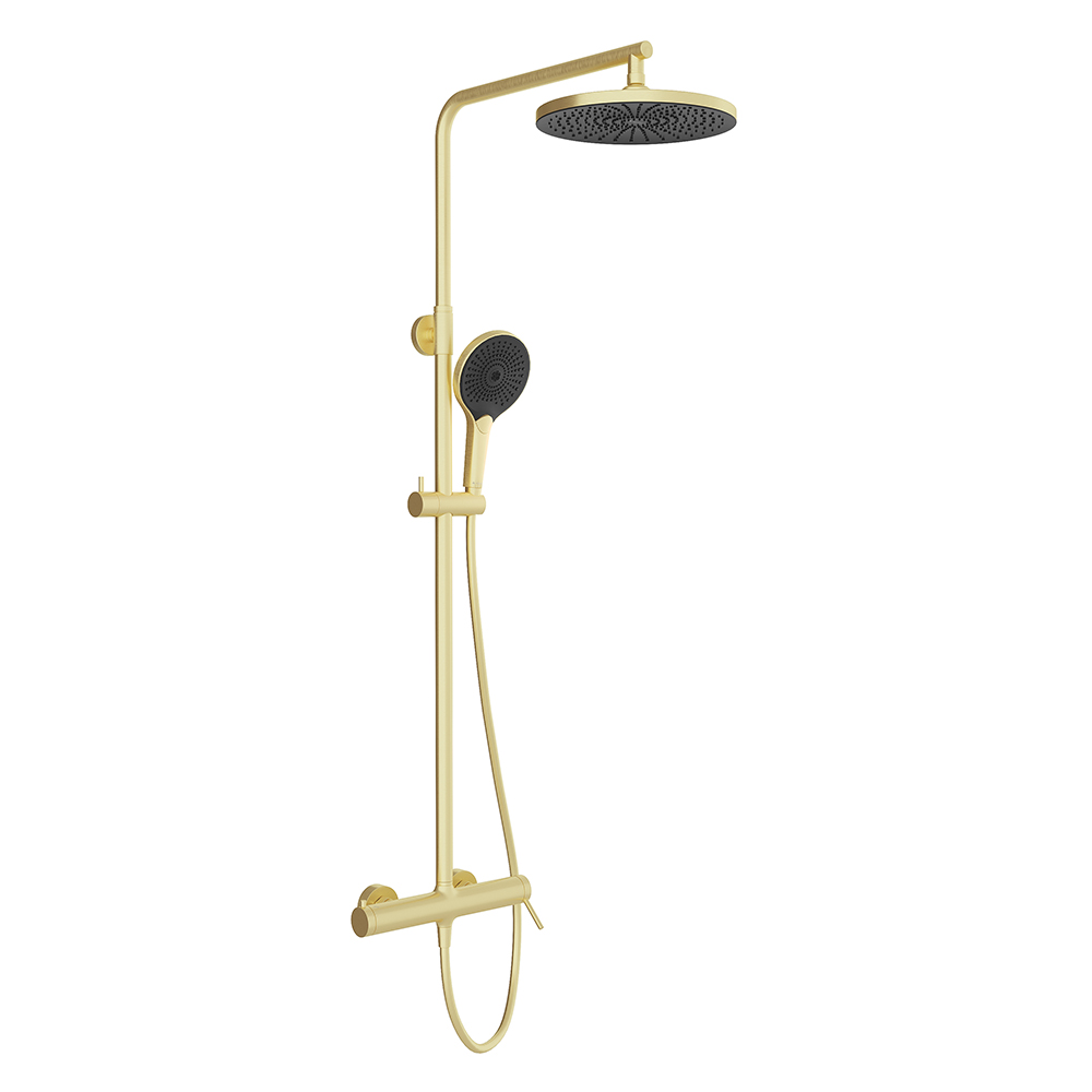 Душевая система CHUVA  CHU0150 шлифованное золото