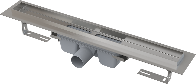 Трап PROFESSIONAL 300 мм с порогами, для цельной решетки (APZ6-300)*