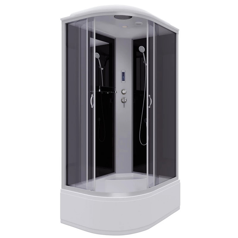 Душевая кабина Niagara Classic NG-2510-14RP [120х80х215] высокий поддон 40см, стекло тонированное