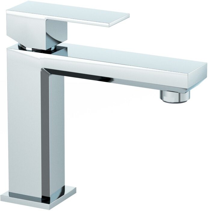 Смеситель GRAZIA  для умывальника 21CR205S без донного клапана, хром~