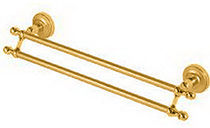 Полотенцедержатель MIRELLA [65 см] двойной золото (МRL-M080.DO)*