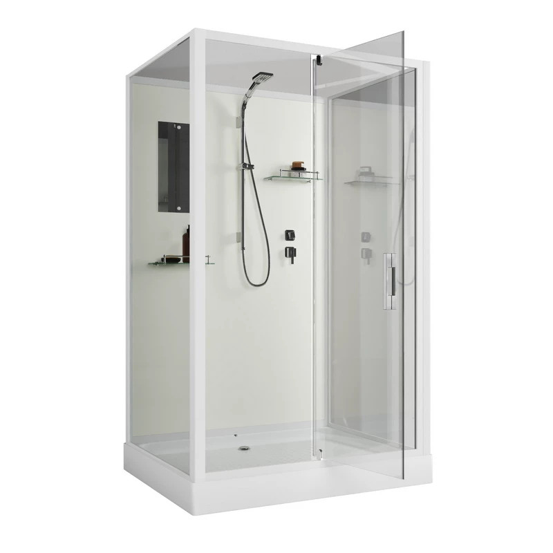 Душевая кабина Niagara Standart ST100/80/15Q/BK [1000х800х2000] низкий поддон*