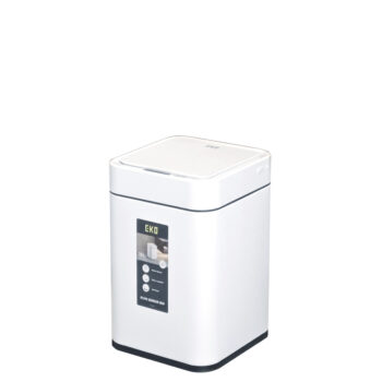 Ведро EKO EK9208 RP-10L-MW сенсорное 10 литров, перезаряжаемое, белый