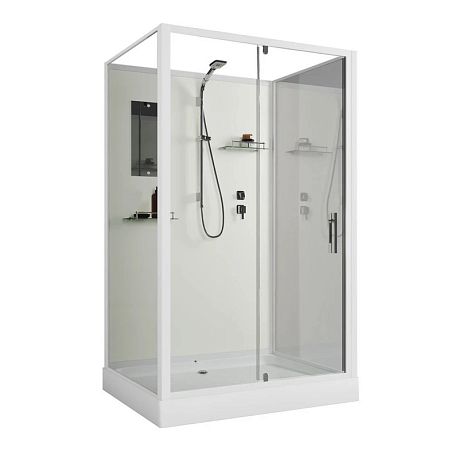 Душевая кабина Niagara Standart ST100/80/15Q/BK [1000х800х2000] низкий поддон*