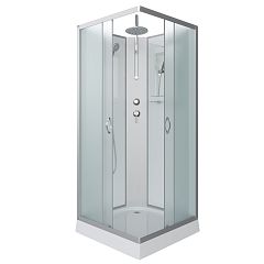 Душевая кабина Niagara Classic NG-1101-14BKT [90х90х210] низкий поддон 13см, стекло матовое