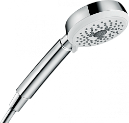 Душ ручной CROMETTA SELECT 100 MULTI 26823400 (3 вида струи) белый/хром