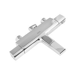 Смеситель UNITERM универсальный термостат для ванны с изливом (UNISB02i74WA)