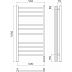 Полотенцесушитель ВАТИКАН П10 [500*1050] электрический*