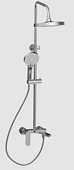 Душевая система со смесителем RUMY AV5940BN цвет никель AVRORA