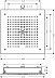 Душ верхний RAINDANCE E 1 jet 400*400 26252000*