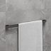 Полотенцедержатель Lemark SMOOTH LINE  61 см одинарный, графит 9786024