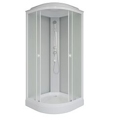 Душевая кабина Niagara Promo P100/13/MT(100х100х215) поддон низкий,стекла матовые