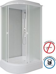 Душевая кабина Niagara Promo P120/90/26L/MT [120*90*215] средний поддон, стекло матовое*
