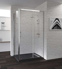 Душевое ограждение RGW PA-145 [100*80/185] профиль хром, стекло прозрачное (120814580-11)*