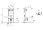 Комплект ZENTRUM Round 9879B003-7200,инсталляция,унитаз подвесной,безд. крышка/сиденье, кнопка хром*
