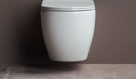 Унитаз MIA Rimless CN1805 подвесной, крышка/сиденье микролифт