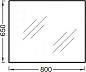 Зеркало EB1098-NF [80*65*4] без покрытия