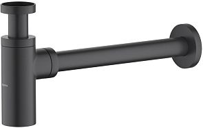 Сифон для умывальника AQ6012MB ,матовый черный AQUATEK