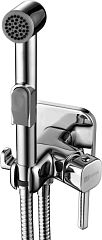 Смеситель SOLO с гигиеническим душем, встраиваемый,(LM7165C) хром 