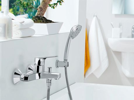 Смеситель BAUFLOW для ванны, хром  (32811000)*