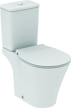 Унитаз CONNECT AIR AQUABLADE (E009701, E073901, E036601)* (чаша, бачок AIR CURVE, микролифт)*