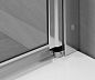 Душевая дверь EOS DWJ 100 [1000*1970] профиль хром, стекло интимато 6 мм (37923-01-12N)*