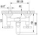Смеситель NEO для ванны с аксессуарами, хром (LM2202C)