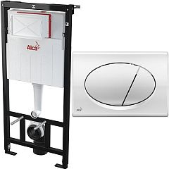 Система инсталляции SADROMODUL д/унитаза SET 3v1 (AM101/1120, M271)хром/глянец*