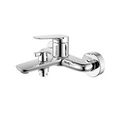 Смеситель ZODIAC X для ванны, глянцевый хром, БЕЗ аксессуаров (ZDXSB02i02WA)