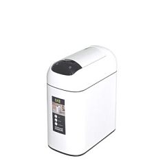 Ведро EKO EK9100-10L-MWS сенсорное 10 литров, белый
