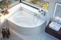Ванна AQUARELLA 170x110 на каркасе, левая WAEX.ARL17WH*