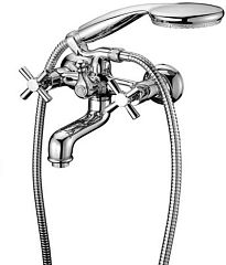 Смеситель NEO для ванны с аксессуарами, хром (LM2202C)