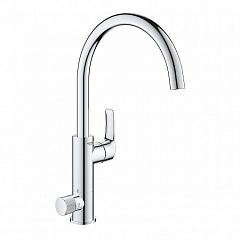 Смеситель EUROSMART BLUE PURE для кухни 31722000 с каналом для питьевой воды*