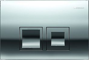 Накладная панель GEBERIT DELTA 50 115.135.21.1 пластик/хром глян. 
