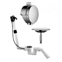 Слив-перелив ROTEXA G 1 1/2" 2131500-00 с наполнением с накладкой 7182605-00, KLUDI*