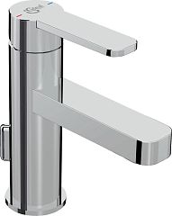 Смеситель IDEALSMART для умывальника B0459AA (донный клапан, гибкая подводка 3/8"), хром