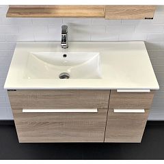 Тумба ВАРНА 90 дуб сонома, умывальник Comforty 9090EL*