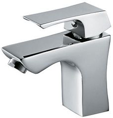 Смеситель UNIT для умывальника, хром (LM4506C)