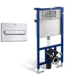 Система инсталляции PRO WC 890090000, накладная панель PL1хром 890095001*