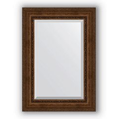 Зеркало BY 3455 [72*102] в багетной раме, состаренная бронза с орнаментом EVOFORM*