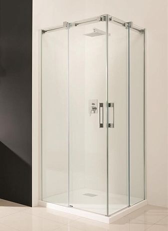 Душевая дверь ESPERA KDD 100R (1000*2000) профиль хром,стекло прозрачное 8мм (380152-01R)