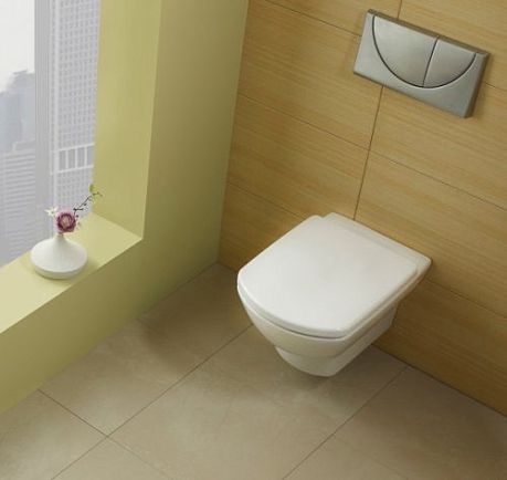 Унитаз SMART подвесной 25172, крышка/сиденье 51616 плавное закрытие