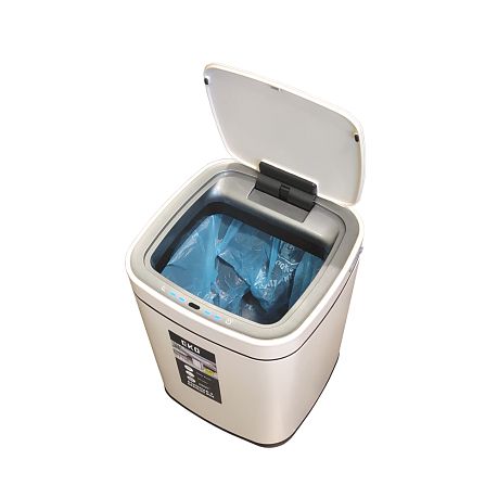 Ведро EKO EK9252 RP-15L-BE сенсорное 15 литров, перезаряжаемое, БЕЖЕВЫЙ*